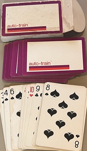 Carte gioco vintage auto - da,