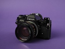 Canon AE-1 nero + FD 1,4/50mm