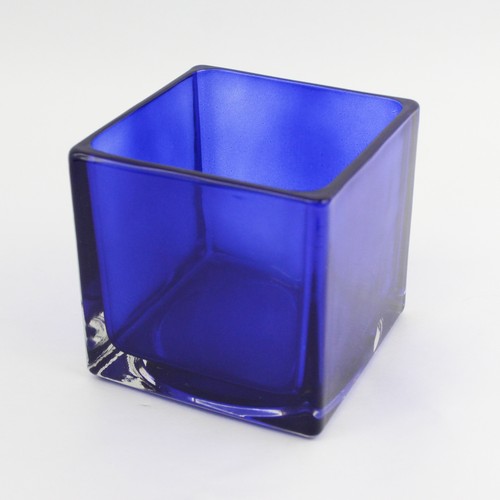 Vaso vetro cobalto blu - cobalto,