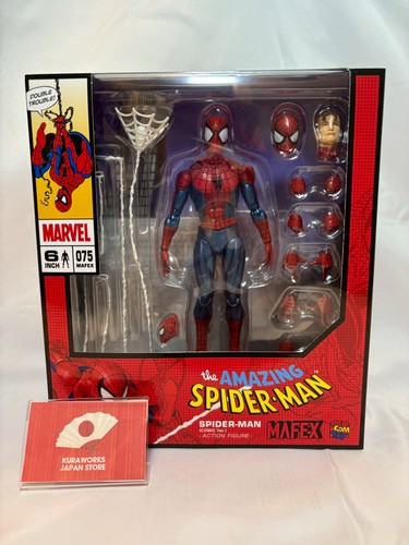 Mafex 075 spider man - mafex, spider-man