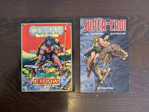 Conan barbaro chiodi rossi - barbaro,