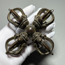 Croce a cinque punte in ottone