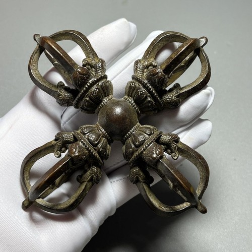 Croce cinque punte ottone - punte,