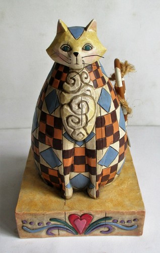 Figurina gatto patchwork jim - figurina,