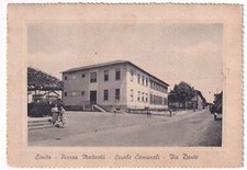 P02276 - CARTOLINA LIMITO - PIAZZA MATTEOTTI SCUOLE COMUNALI VIA DANTE - g/nv