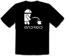 T-shirt nera logo APPLE vs