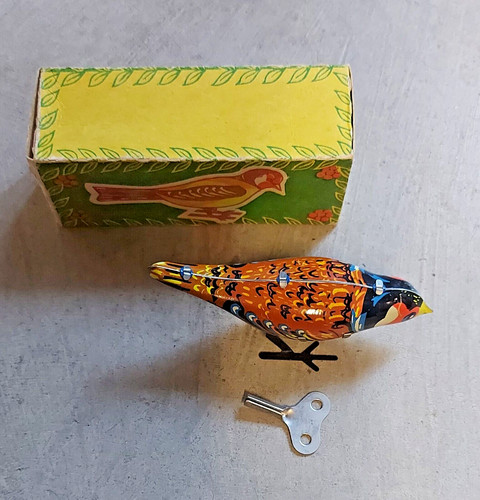 Uccellino metallo stampato - metallo,