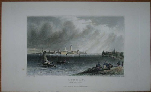 1832 stampa tombleson lindau - stampa,
