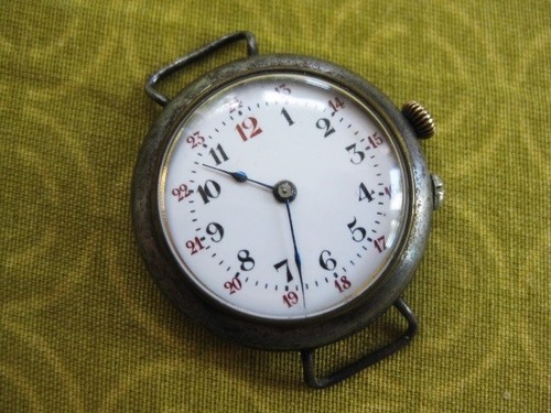 Antico orologio trincea - antico,