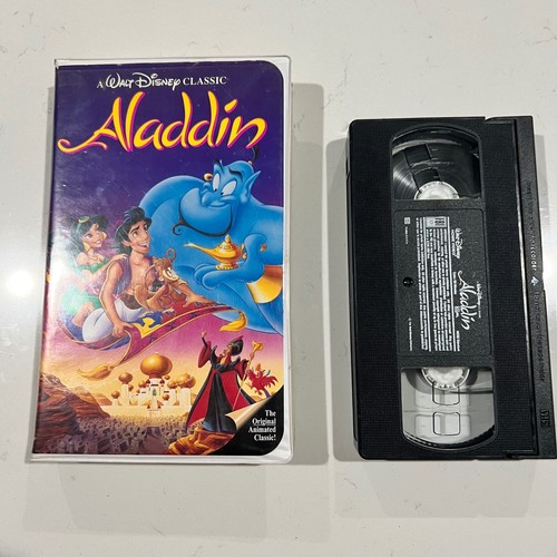 Disney aladdin vhs black - disney,