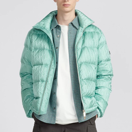 Dior puffer jacket blu - dior, jacket-
