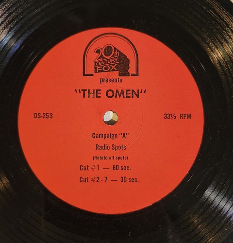 The omen radio spot rare - the,