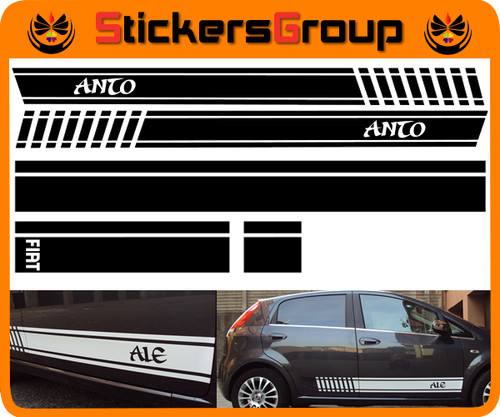 Adesivi kit fasce - fasce, fiat