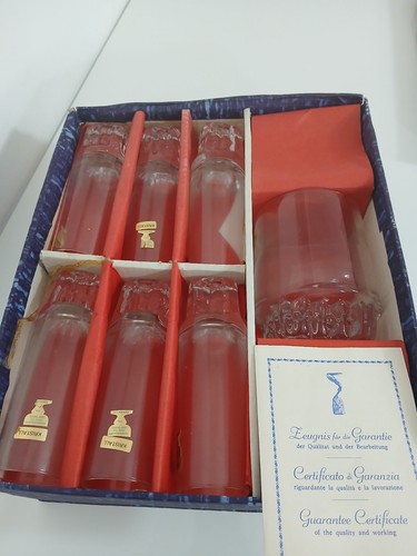 Servizio bicchieri e - servizio, 6