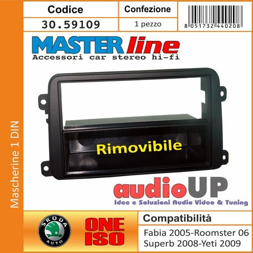 Mascherina autoradio din - mascherina,