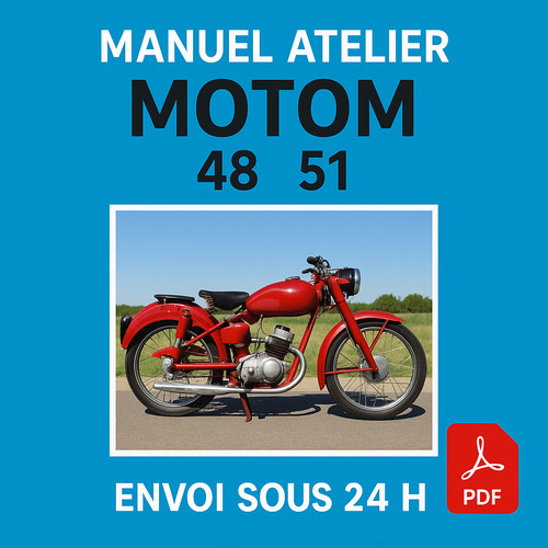 Manuel atelier motom 51 - atelier,