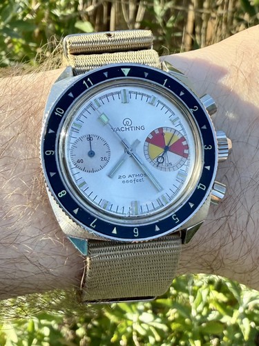 Cronografo vintage uomo anni