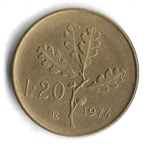 1974 italy lire world - world, coin