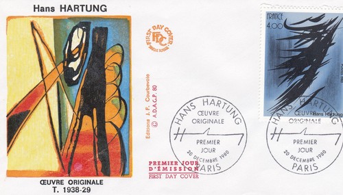Francia 1980 fdc hans - 1980,