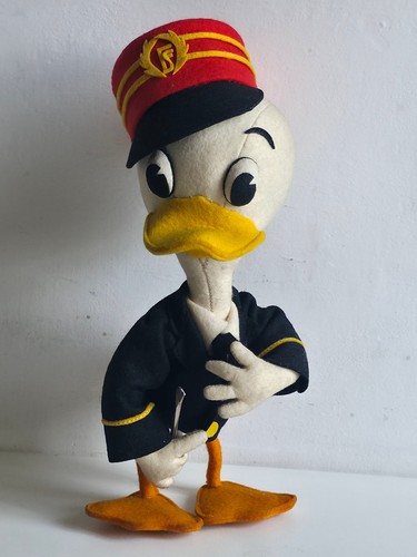 Paperino disney ferroviere - paperino,