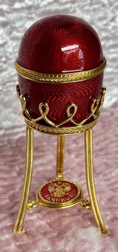 Faberge menagerie egg red - menagerie,