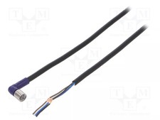 Connettore pin 4 - m8, pin:
