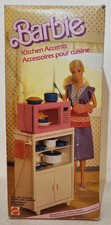 Barbie Dream Furniture Arredi Per Cucina Kitchen Accents #2373 Vintage 1985