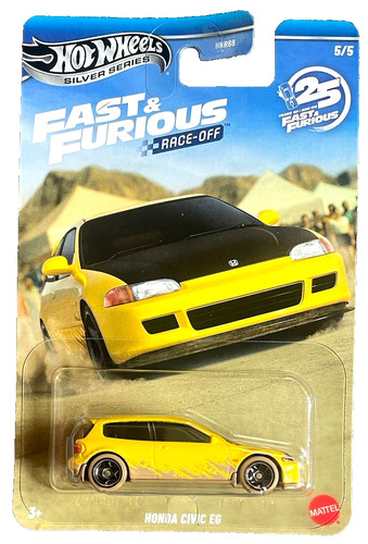 Hot wheels honda civic fast - civic, eg