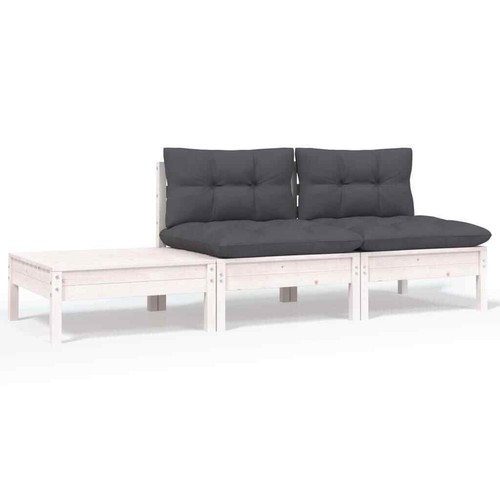 Vidaxl set divani giardino - set,