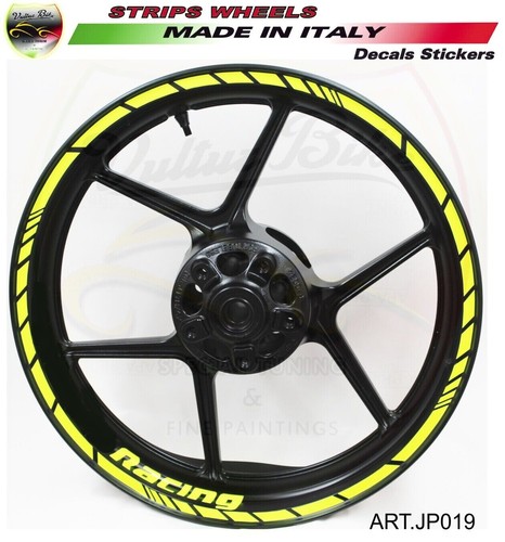 Adesivi racing fluorescenti - adesivi,