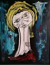 Dipinto olio su tela di Vittorio Maria Di Carlo. Quadro del 1969