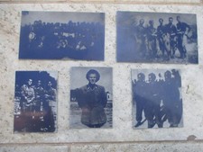 RSI GUARDIA NAZ REPUBBLICANA 5 LASTRE ZINCO DA STAMPA FOTO MILITI IN DIVISA 1944