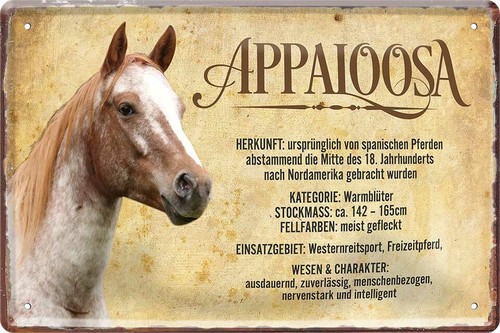 Targa latta appaloosa - , ''appaloosa''