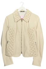 BALDININI Giacca in pelle Donna Giacca Taglia IT 42 crema stile casual