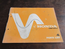 Honda CB125J 1977 Parts list catalog catalogo ricambi