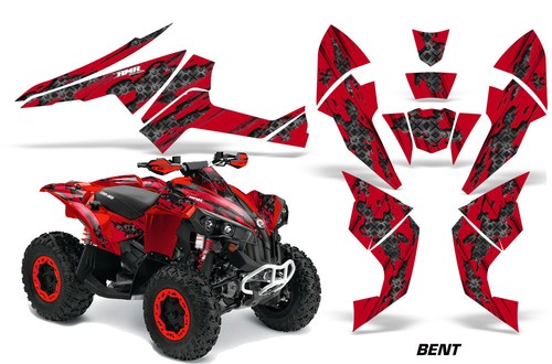 Kit grafico adesivi atv quad - kit,