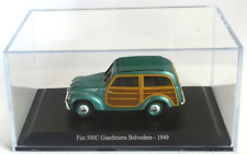 FIAT 500 C BELVEDERE 1949 - HACHETTE - FIAT STORY COLLECTION - 1:43 - CON TECA