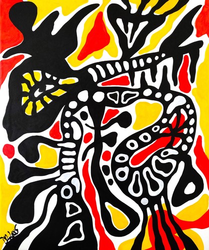 Love dream catcher 60x50 - love,
