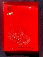 Fiat 1400 Uso e Manutenzione -