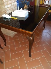 Tavolo con pianale - , vetro