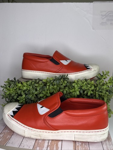 Fendi red monster bug - red,