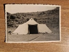 20710 a. Fotografia tenda militare italia 8,5x5,5