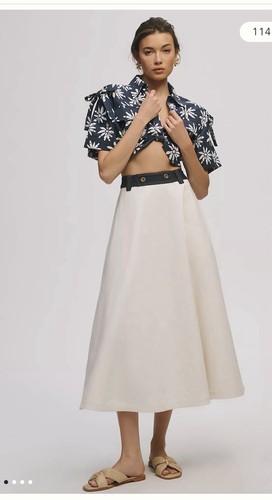 Gonna jeans con cintura - gonna, di