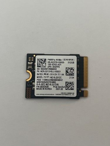 Ssd nvme samsung - ssd, 512gb