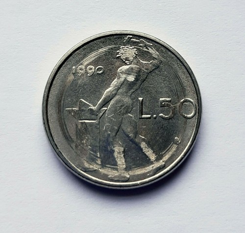 Moneta lire vulcano piccole - moneta,
