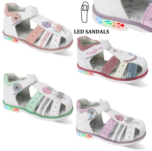 Sandali bambina illuminati - sandali,