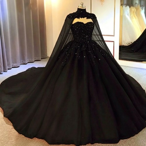 Abiti sposa gotici neri con - sposa,