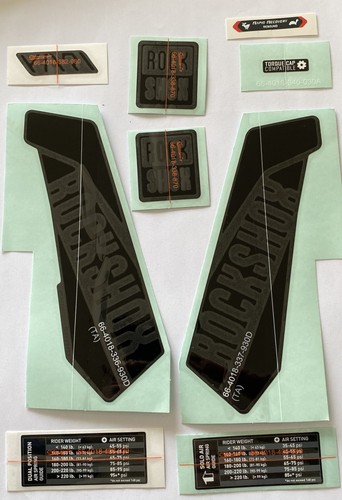 Kit stickers rock shox yari - rock,