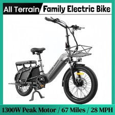 Electric Cargo Bike 28mph 48v