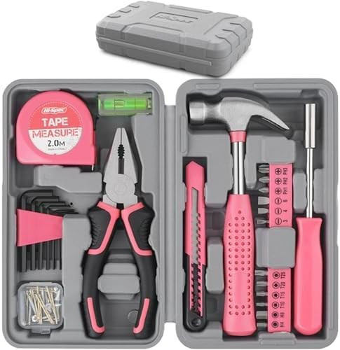 Pezzi set attrezzi rosa - set,